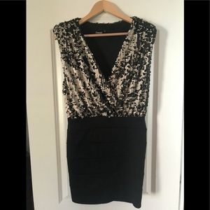 Fredericks of Hollywood Sequin Form Fitting Dress